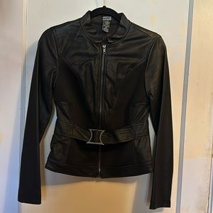 Her Universe marvel, black widow girls, belted jacket